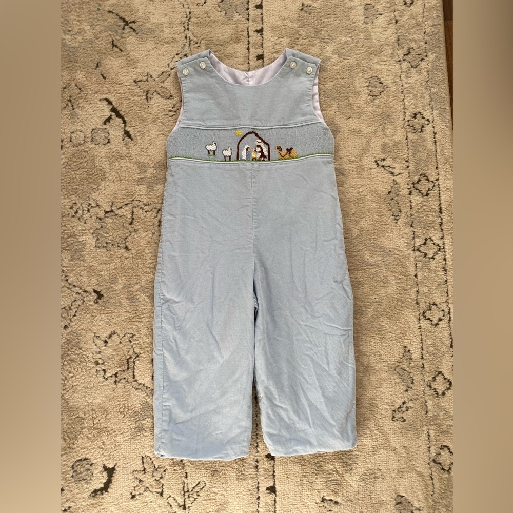 Krewe Smocked Christmas Longall